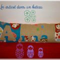 *** Petit coussin pour petite demoiselle (+ beaucoup de blabla!)