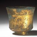 Cup with flower designs, Tang dynasty (618-907)
