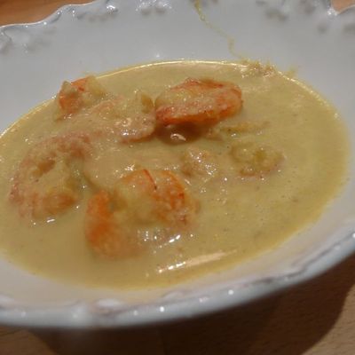 CURRY DE CREVETTES