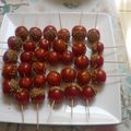 Tomate cerises façon pomme d'amour