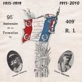 1915-2010 : 95e Anniversaire du 409e RI
