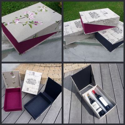 Boîte à couvercle incliné