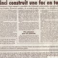 Article du Canard enchaîné du 23 novembre 2011