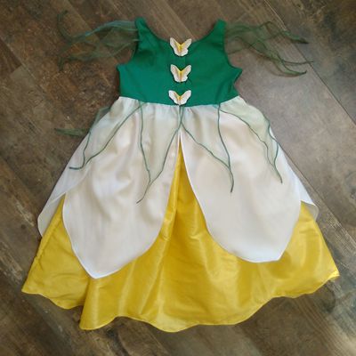 La robe fleur de ma petite princesse