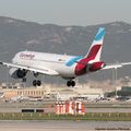 Aéroport: El Prat (LEBL): Barcelone (SP): Eurowings: Airbus A320-214(WL): D-AIZT: MSN:5601. NEW LIVERY.
