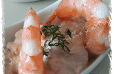 Verrine de saumon et ricotta 