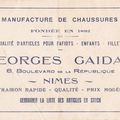 Buvard Georges GAIDAN 