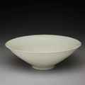 Sweet white dragon and phoenix petal bowl, Ming dynasty, Yongle reign (1403-1424)