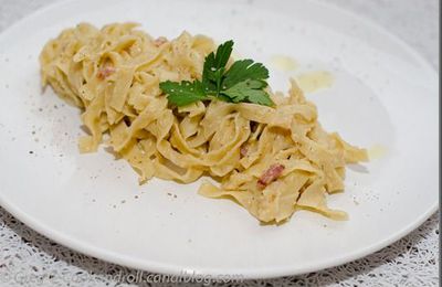 Tagliatelle alla carbonara