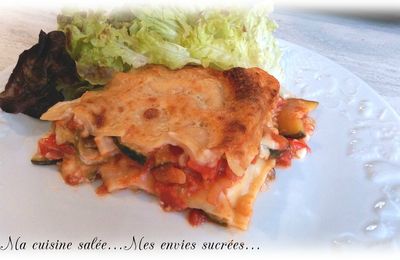 LASAGNES AUX LÉGUMES D’ÉTÉ 