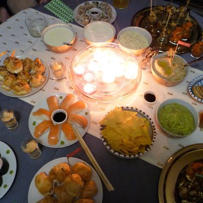 Buffet "tour du monde" 