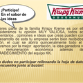 Dejate tentar con Krispy Kreme