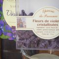 Chocolat et violette