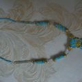 Collier turquoise"Bali".