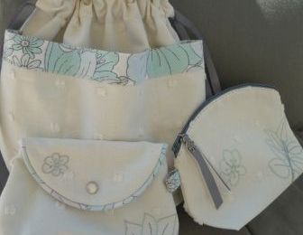 Pochette et trousse tilda