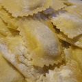 Des raviolis jambon-parmesan