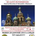 Concert Mardi 20 Janvier 2015 à Montdidier !