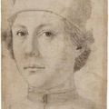 Attributed to Piero del Pollaiuolo (Florence c. 1443 - 1496 Rome), Portait of a young man, head and shoulders, wearing a cap