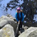 Balade dans les couloirs sous l'arête des Spitzkopf