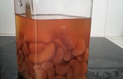 Rhum arrangé aux mandarines