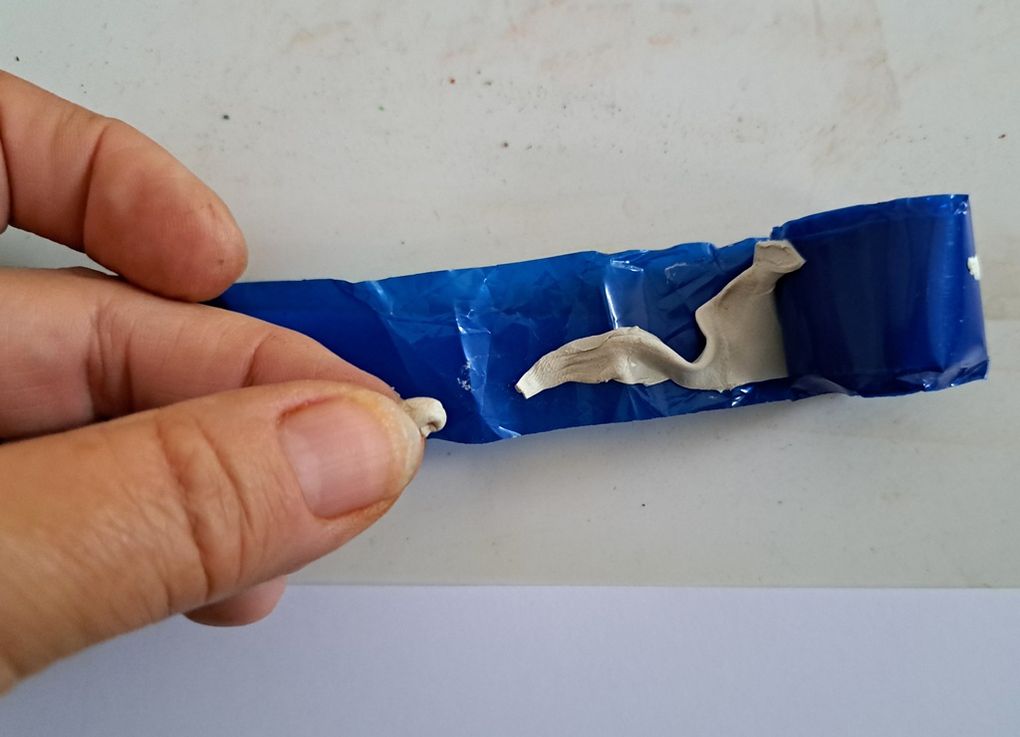 Avec différentes feuilles d'arbre, sans les déplacer