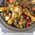 TAJINE AUX PILONS LEGUMES OLIVES