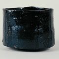 Tea Bowl, named ‘Waraya’, Setoguro (black Seto) type, Mino ware, Momoyama period, 16th century
