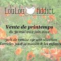 Vente de printemps