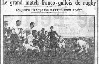 naufrage du "Ville d'Alger" - Football-rugby "France - Pays de Galles