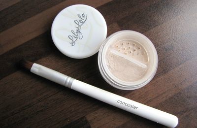 J’ai testé pour vous : le Concealer et le pinceau-concealer Lily Lolo !