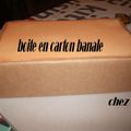 une boite en carton toute simple !çà ne se jette