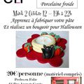 Les ateliers du mois d'octobre