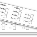 Calculs CE2 - CM1 - Rituel hebdomadaire pour rebrasser les connaissances.