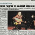 Concert de Nicolas Peyrac