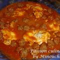 Tajine de kefta aux oeufs à la marocaine