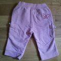 Pantalon BABY GAP 12/18 mois rose taille élastique 3 euros