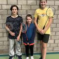 Masevaux-Niederbruck: Trois jeunes du DBC au circuit jeunes de badminton.