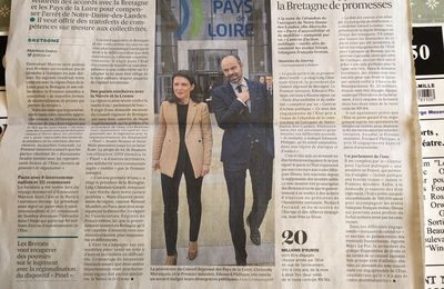 COMME D'HABITUDE: Le pouvoir parisien promet à la Bretagne ce qu'il refuse à la Normandie