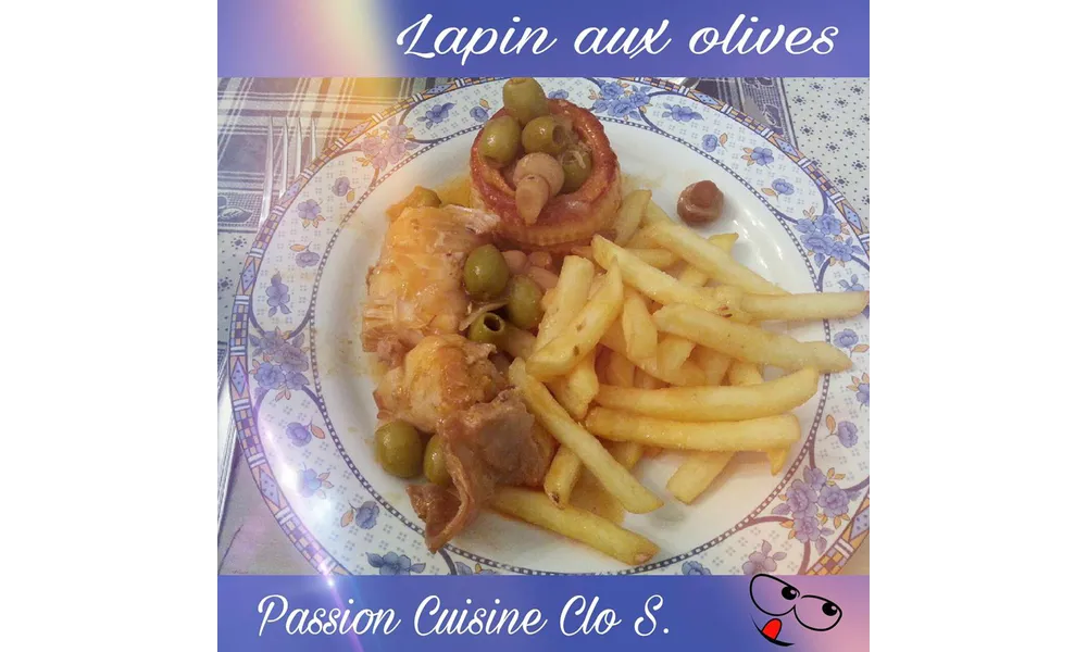 BOUCHÉE A LA REINE AU LAPIN OLIVES