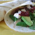 ROULEAUX DE TORTILLAS POUR LE PIQUE-NIQUE