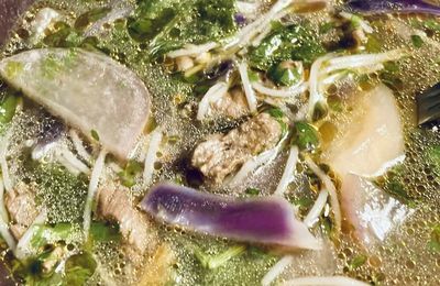 Muguk - soupe façon Coréenne au radis