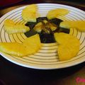 Ananas poêlé au miel