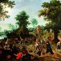 Sebastian Vrancx. (Anvers 1573 - 1647). Pillage dans un village.