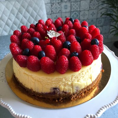 Cheesecake Myrtille (avec cuisson)