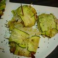 COUSSINS Courgettes Riz Jambon Cru Mozzarella