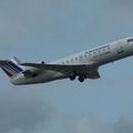 Aéroport Tarbes-Lourdes-Pyrénées: Air France (Brit Air): Canadair CL-600-2B19 Regional Jet CRJ-100ER: f-GRJL: MSN 7221.