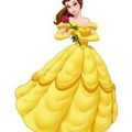 Belle (robe de bal jaune)