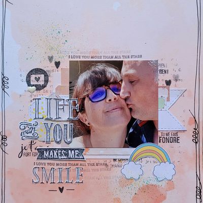 Just Create en scrap - Sketch de la semaine