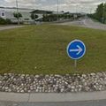 Rond-point à Izernore