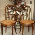 Chaises "Thonet"